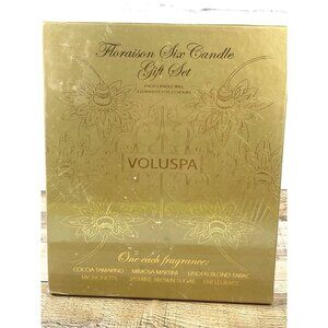 RARE Voluspa Floraison Candle Floral Scent Fragrance Collection Luxury Gift Set